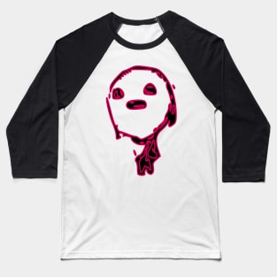 black slime face Baseball T-Shirt